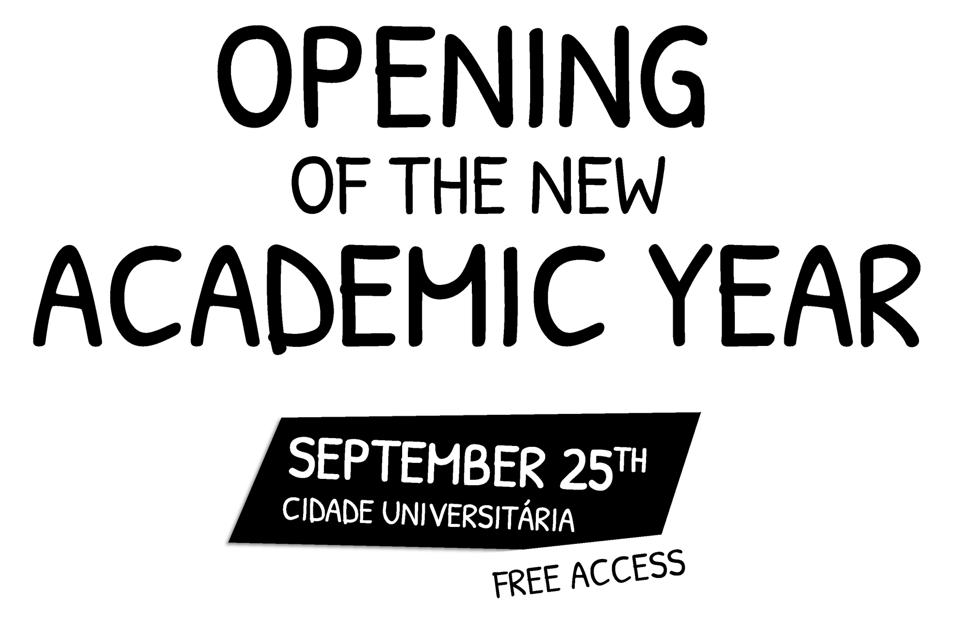 Opening of the new academic year
