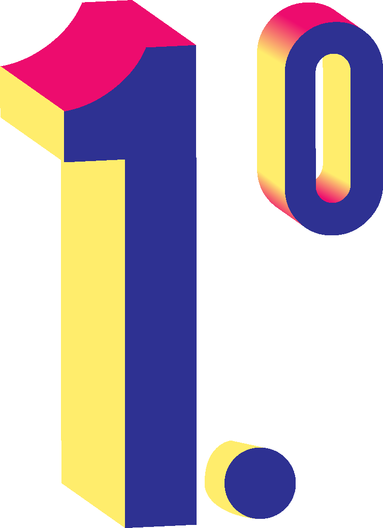 1.º