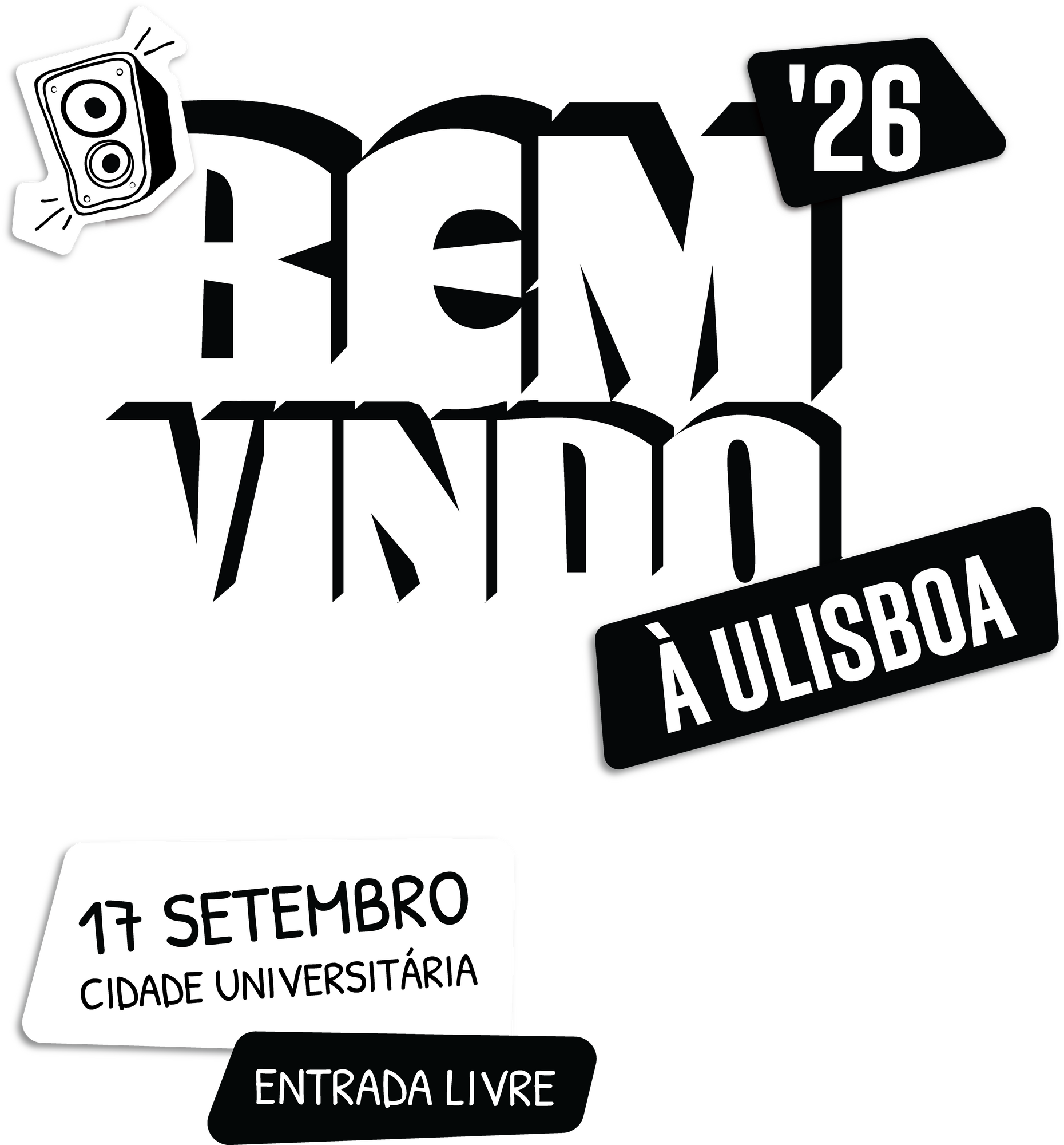 Bem Vindo à ULisboa 2026 - 17 Setembro - Cidade Universitária - Entrada Livre