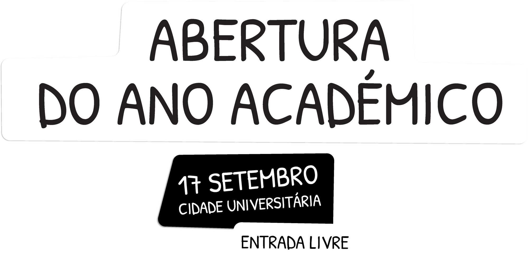 Abertura do ano académcio - 17 setembro - entrada livre