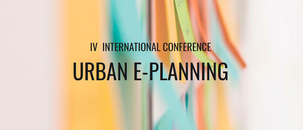 4ª Conferência Internacional "Urban e-Planning"